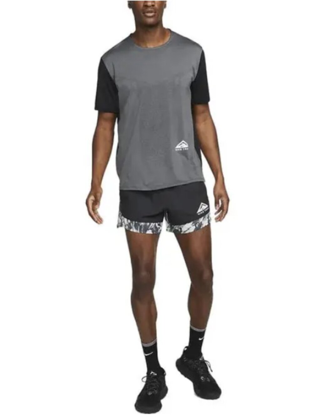 NIKE TRAIL Dri-FIT Flex Stride Trail Shorts 5.5" Lined Hiking Running Active L